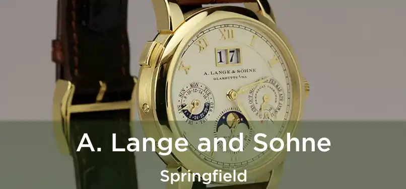 A. Lange and Sohne Springfield